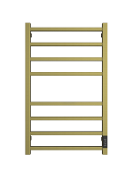 Полотенцесушитель ДВИН L plaza neo 80/50 Электрический К диммер квадрат Состаренная бронза полуглянец 4657763841706 фото в интернет-магазине Русалия