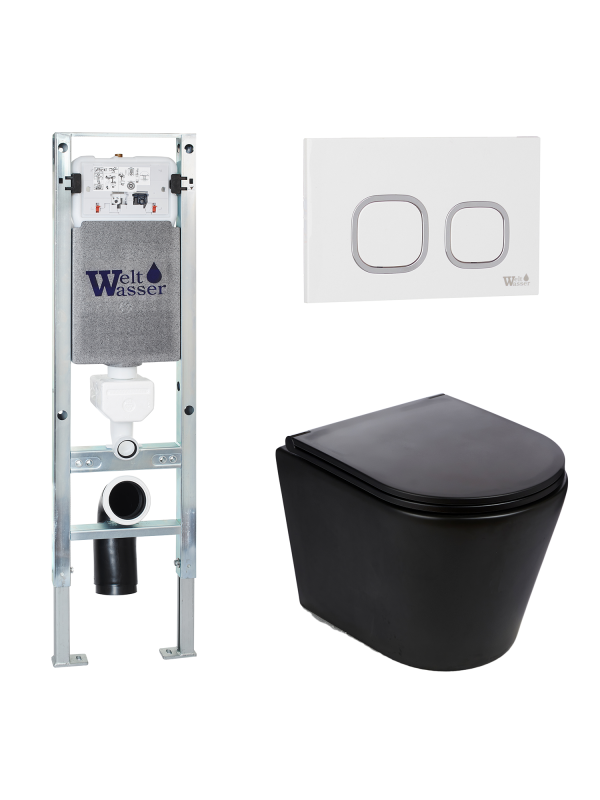 Комплект AMBERG 350 ST + SALZBACH 043 MT-BL + AMBERG RD-WT WeltWasser