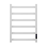 Полотенцесушитель электрический Point Атлант PN18846W П6 400x600, диммер справа, белый фото в интернет-магазине Русалия