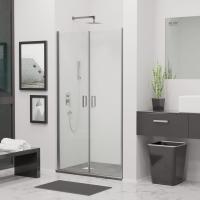 Душевая дверь RGW LE-06 900, стекло прозрачное, профиль хром фото в интернет-магазине Русалия