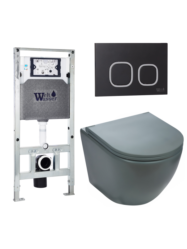 Комплект AMBERG 506 ST + MERZBACH 043 MT-GR + AMBERG RD-BL WeltWasser