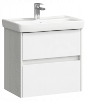 Подвесная тумба 60 City дуб канадский CI0106DK + умывальник MODUO SLIM 60 UM-MOD60SL/1 Aqwella фото в интернет-магазине Русалия