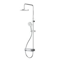 F0785A600 X-Joy, душ.система: см-ль-полка д/душа, душ.штанга, верхн. душ 220мм, ручн душ, хром фото в интернет-магазине Русалия