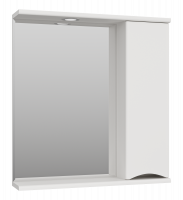 Зеркальный шкаф Атлантик 70 правый П-Атл-4070-010П Misty фото в интернет-магазине Русалия