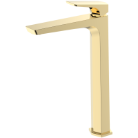 Смеситель для раковины HAIBA золотой (HB11726-5) фото в интернет-магазине Русалия