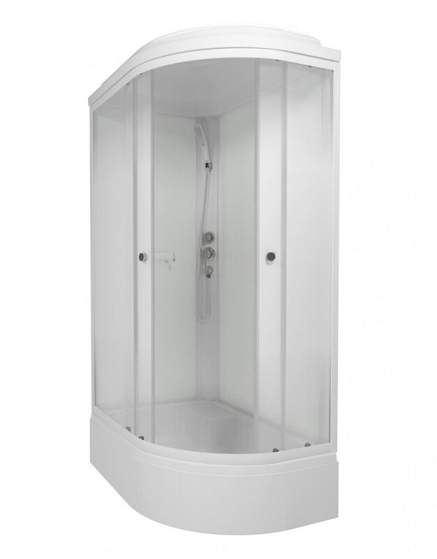 Душевая кабина Коралл-Лайт 120*80 В лев. (6 мест+сифон D50) Щ0000068947 Тритон