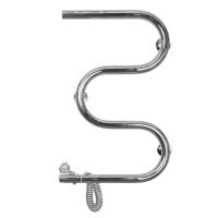 Электрический полотенцесушитель М-образный 600х400 хром DMT 107-32 60x40 EK L Domoterm фото в интернет-магазине Русалия