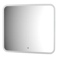 Зеркало с матированием и LED-подсветкой 23W (70x60 cm) (ИК - выключатель) (Теплый белый свет) DEFESTO DF 3816RH фото в интернет-магазине Русалия