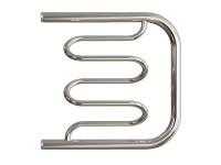 Полотенцесушитель ДВИН Dw 50/50 без полки Водяной 1"-1/2" К0  Полированный 4627085926184 фото в интернет-магазине Русалия