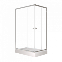 Душевой уголок "Вента-Хром" 100х80, прямоуг. низ. подд. (2 места+сифонD90мм) Тритон Щ0000049617 фото в интернет-магазине Русалия