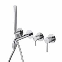 Смеситель ABBER Wasser Kreis AF8130 для ванны скрытого монтажа, хром фото в интернет-магазине Русалия