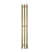 Полотенцесушитель электрический REFLEXION Тар RXT13110120GL 1100x120 золотой матовый, 7 крючков фото в интернет-магазине Русалия