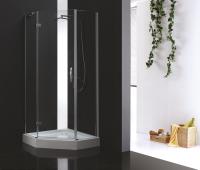 Душевой уголок CEZARES BERGAMO-W-P-1-90-C-Cr-L-IV фото в интернет-магазине Русалия