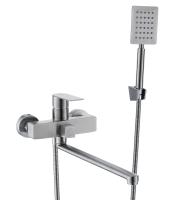 Смеситель ESKO "Ekaterinburg" для ванны, излив 350 мм, c аксессуарами (EK31) фото в интернет-магазине Русалия