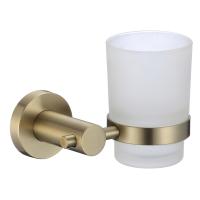 Стакан для ванной комнаты Savol S-005658C, матовое золото фото в интернет-магазине Русалия