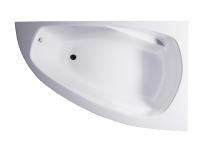 Ванна ТИОРА пустая, литой мрамор, правая 1545х1050 01010028 Astra-Form фото в интернет-магазине Русалия