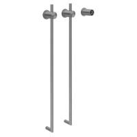 Полотенцесушитель электрический ABBER Charme AH4002BST сталь брашированная фото в интернет-магазине Русалия