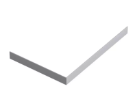 Экран для поддона Good Door ЭЛ00168 ABS 110х80 см, графит фото в интернет-магазине Русалия