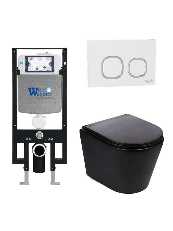 Комплект AMBERG 497 + SALZBACH 043 MT-BL + AMBERG RD-WT WeltWasser