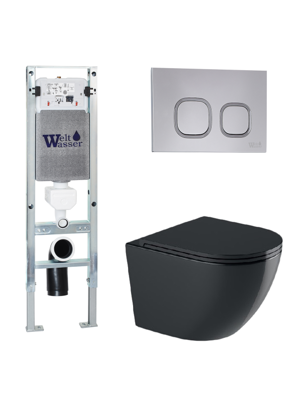 Комплект AMBERG 350 ST + MERZBACH 041 XL MT-BL + AMBERG RD-CR WeltWasser