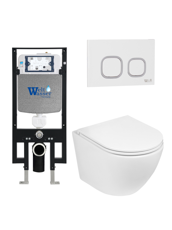 Комплект AMBERG 497 + MERZBACH 043 GL-WT + AMBERG RD-WT WeltWasser