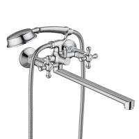 239500000 Retro смеситель для ванны/душа с длинным изливом, душ.гарнитуром, шт RedBlu by Damixa фото в интернет-магазине Русалия