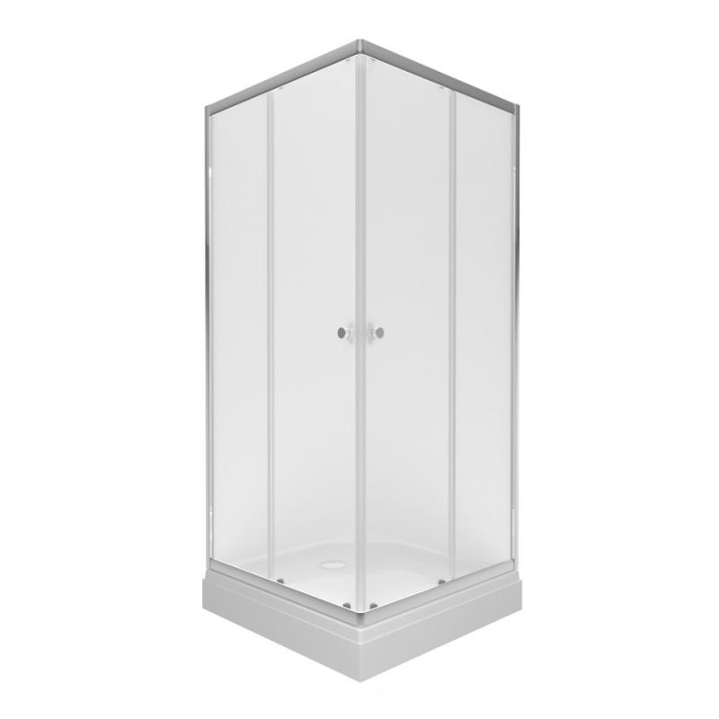 Душевой уголок «Вента-Хром-Вельвет » 90х90, квадрат, низ. подд. (2 места+сифонD90мм) Тритон Щ0000067981