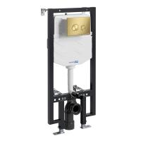 Vils 56TLT.010.ME.MG01 Система инсталляции для унитазов, золото Wasserkraft фото в интернет-магазине Русалия