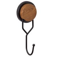 Крючок для ванной FIXSEN MAGIC WOOD FX-46005, черный/коричневый фото в интернет-магазине Русалия