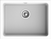 RIVELATO Мойка BERKANA 50 подст.монтаж 1-чаш 560*430 brina арт. фото в интернет-магазине Русалия