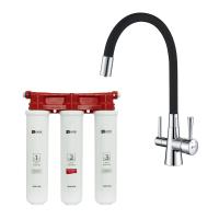 Комплект LEMARK Смеситель LM3075C для кухни  + Фильтр BASIC для очистки воды (LM3075C085) фото в интернет-магазине Русалия