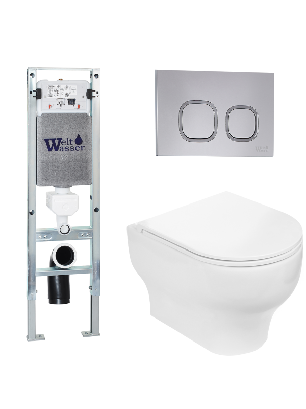 Комплект AMBERG 350 ST + ERLENBACH 004 GL-WT + AMBERG RD-CR WeltWasser