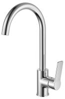 Смеситель для кухни с высоким поворотным изливом RUSH Haiti (HA1935-22) фото в интернет-магазине Русалия