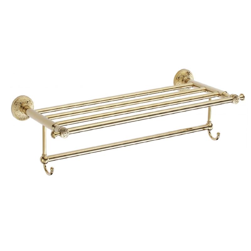 Полка для полотенец Savol S-005844B, золото