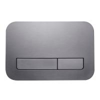 Кнопка смыва Vincea VFP-201GM, цвет вороненая сталь фото в интернет-магазине Русалия