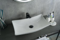 Раковина накладная прямоугольная Simple-N N9176 GID фото в интернет-магазине Русалия