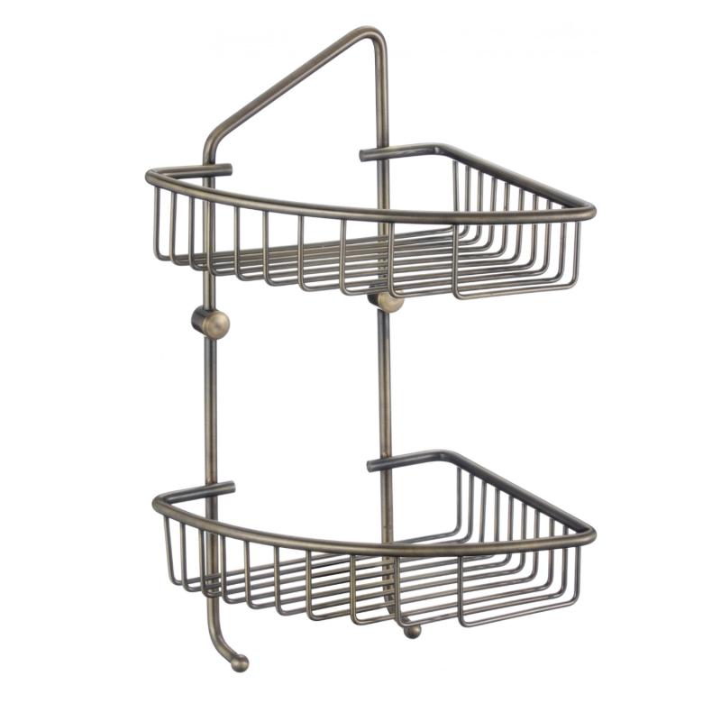 Полка угловая Savol S-002723C, бронза