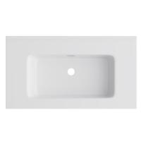 M7BWCC0802WG Sense, Раковина мебельная, керамическая, 80 см, встроенная, цвет: белый, глянец Am.Pm фото в интернет-магазине Русалия