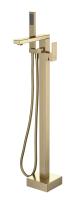 Напольный смеситель для ванны с душем DK Bayern.Liszt матовое золото (DA1516007) фото в интернет-магазине Русалия