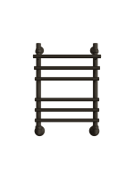 Полотенцесушитель ДВИН F Primo 60/40 Водяной 1"-3/4"-1/2" К3 Чёрный матовый 4627159980043 фото в интернет-магазине Русалия