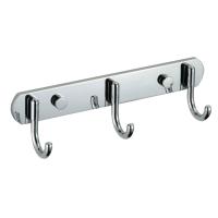 Планка с крючками Savol S-001253, хром фото в интернет-магазине Русалия