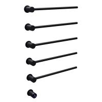 Полотенцесушитель электрический ABBER Charme AH4005MB черный матовый фото в интернет-магазине Русалия