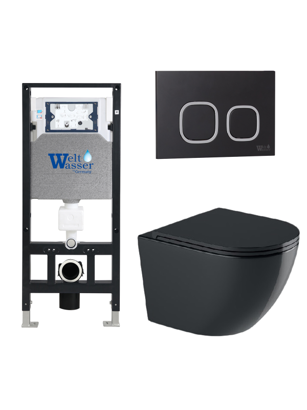 Комплект AMBERG 506 + MERZBACH 041 XL MT-BL + AMBERG RD-BL WeltWasser