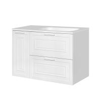 Тумба с раковиной Альба 90 подвесная ПРАВАЯ Style Line фото в интернет-магазине Русалия