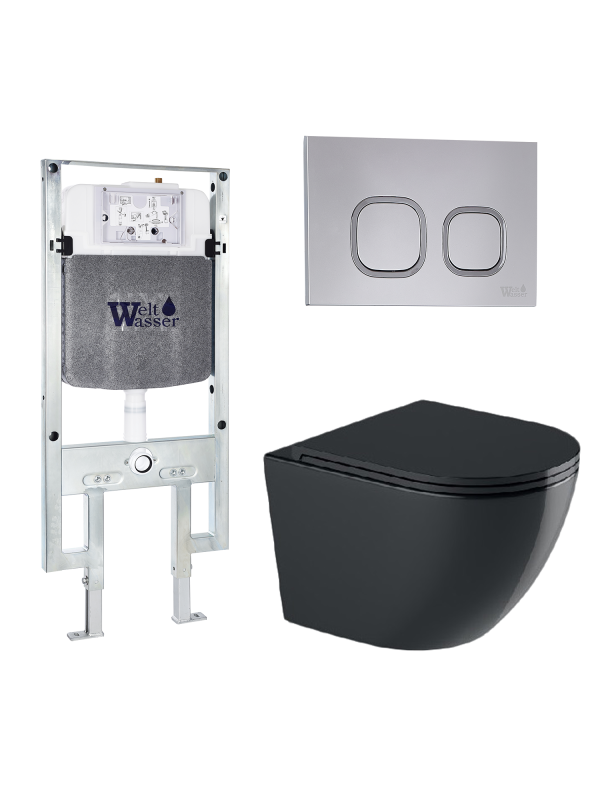 Комплект AMBERG 497 ST + MERZBACH 043 GL-BL + AMBERG RD-CR WeltWasser