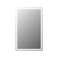 Зеркало с встроенным светильником и кнопочным выключателем SPC-GRT-500-800-LED-BTN, 12W, 220-240V, 500x30x800 BelBagno фото в интернет-магазине Русалия