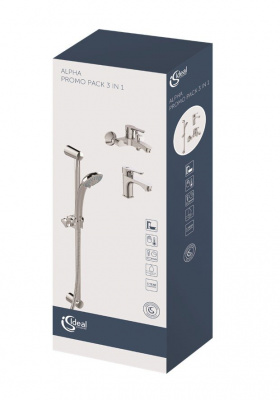 Комплект смесителей Alpha BD004AA Ideal Standard фото в интернет-магазине Русалия