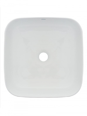 AQM5011 Раковина накладная квадратная. 390x390x130 фото в интернет-магазине Русалия