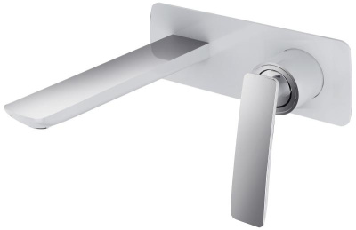 Смеситель для раковины Timo Helmi (4071/00-16SM chrome white) фото в интернет-магазине Русалия