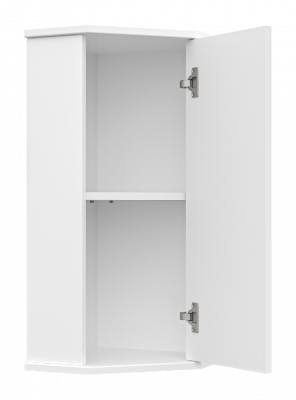 Шкаф Лилия 34 подвесной универсальный угловой Э-Лил08034-011бф Misty фото в интернет-магазине Русалия